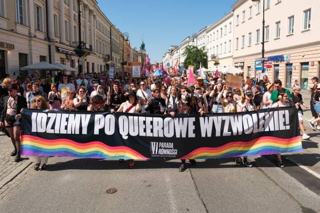 Polen, Pride Parade in Warschau