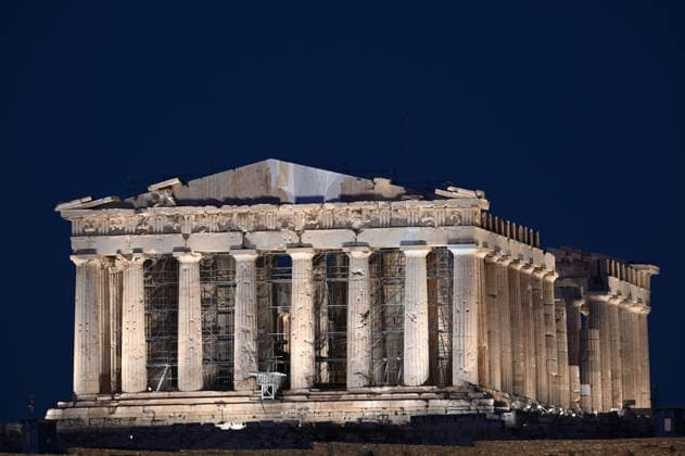 Griechenland, Restauriertes Parthenon in Athen