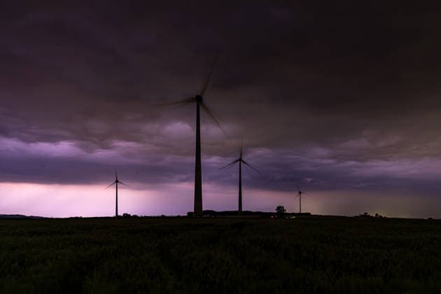 Unwetter in Nordrhein-Westfalen