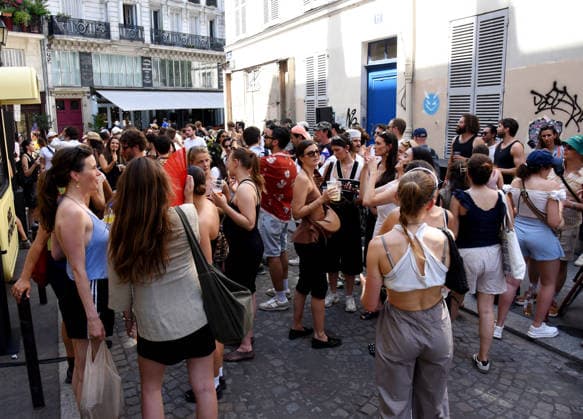 Paris, Musik-Festival am Canal St. Martin