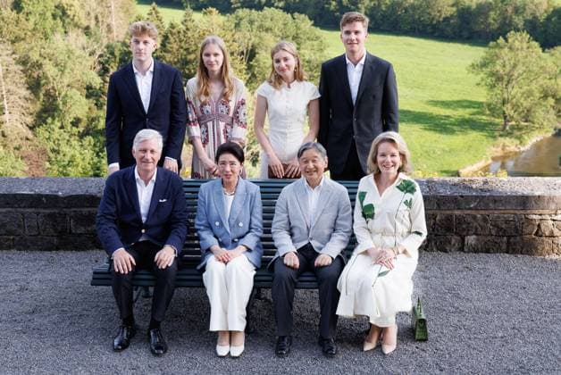Royals, Belgien, Staatsbesuch von Kaiser Naruhito und Kaiserin Masako, Tag 2