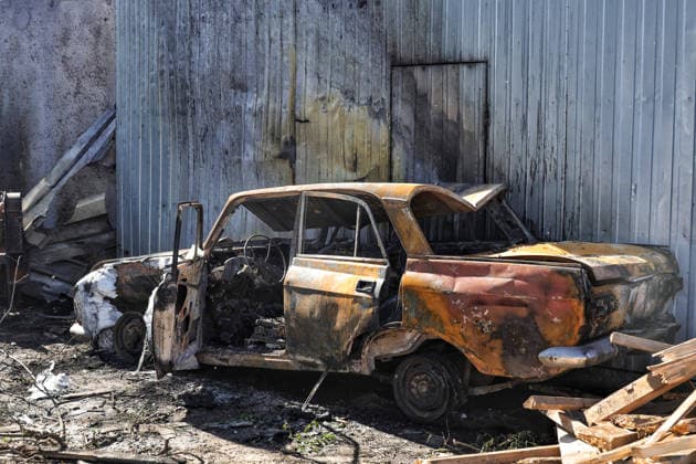 Ukraine-Krieg, Schäden durch russischen Angriff auf Odessa
