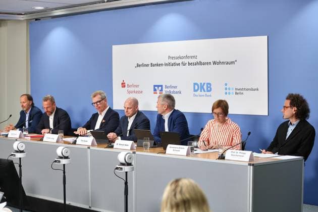 Berlin, BPK, Berliner Banken-Initiative für bezahlbaren Wohnraum