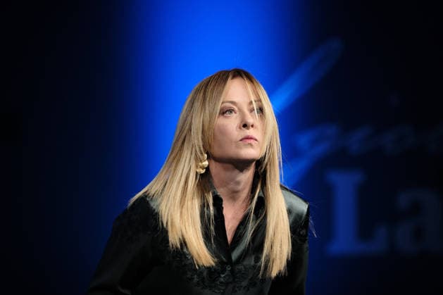 Italien, Giorgia Meloni Interview in Rom