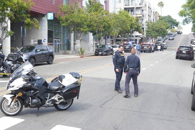USA, Polizeieinsatz nach Schießerei in San Diego