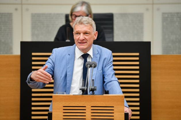 Saarland, Plenarsitzung im Landtag in Saarbrücken