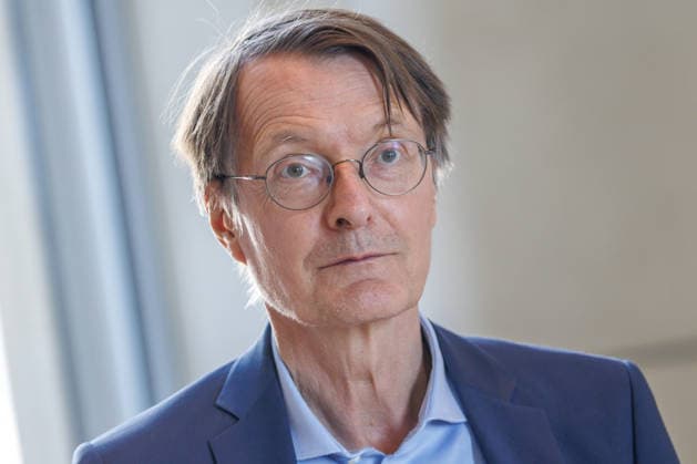 Berlin, SPD Abgeordneter Karl Lauterbach - Pressestatement