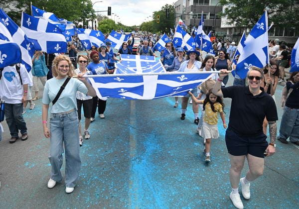 Kanada, Saint-Jean-Baptiste Day Parade in Montreal