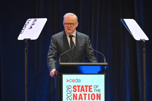 Australien, Anthony Albanese Rede in Canberra