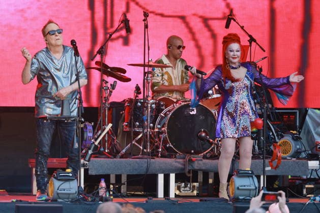 Musik, The B-52s Konzert in Berlin