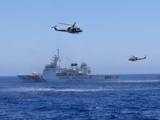 Türkische Marineübung vor Zypern