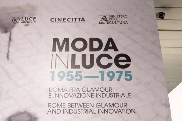 Fashion in Light 1955-1975 Ausstellung in Rom