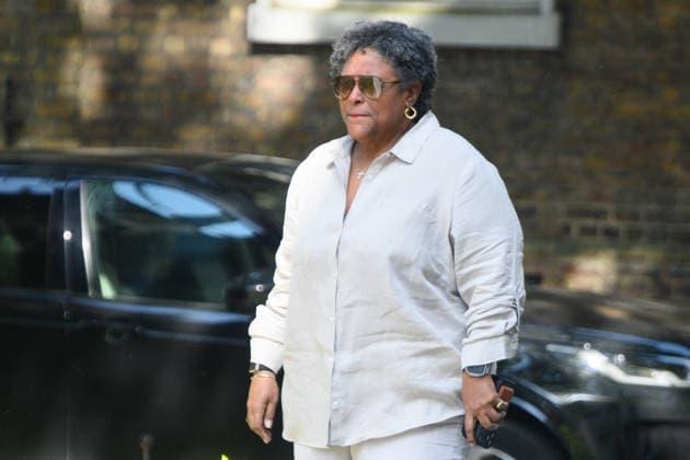 London, Keir Starmer empfängt Mia Mottley