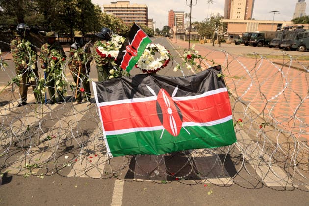 Kenia, Demonstration am Jahrestag der Gen Z Proteste in Nairobi