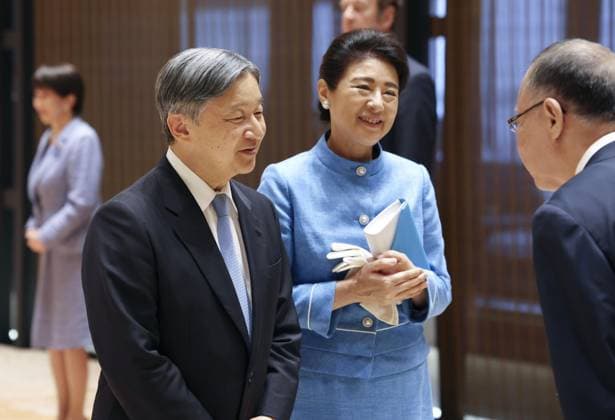 Royals, Japan, Kaiser Naruhito und Kaiserin Masako Ankunft in Tokio