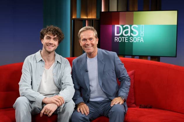 TV, NDR-Sendung Das Rote Sofa in Hamburg