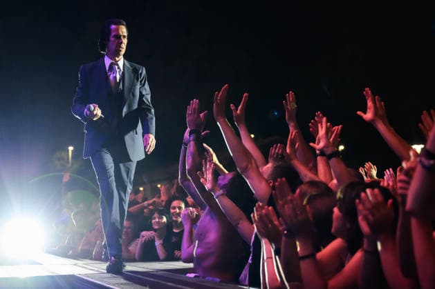 Musik, Nick Cave and The Bad Seeds Konzert in Lido di Camaiore, Italien