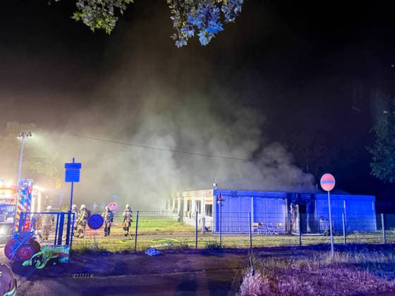 NRW, Brand in Recklinghäuser Obdachlosenunterkunft
