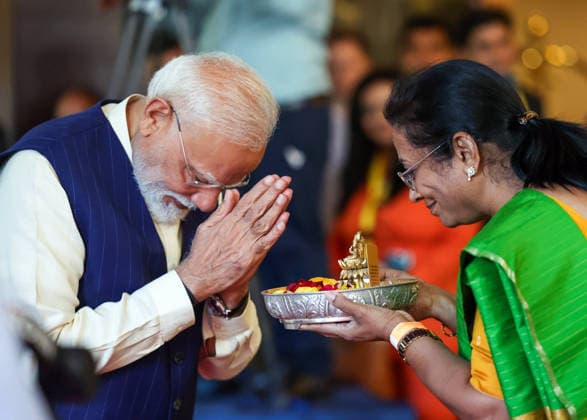 Victoria, Narendra Modi zu Besuch auf den Seychellen