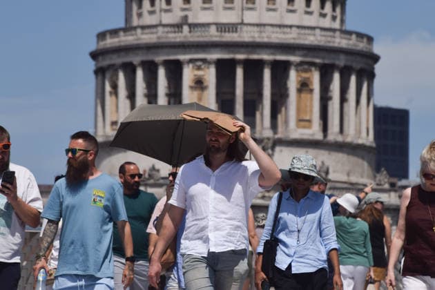Großbritannien, Hitzewelle in London