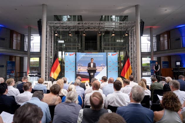 Berlin, 1. Demokratiekongress der AfD Bundestagsfraktion
