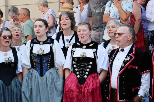 Schweiz, Eidgenössisches Jodlerfest in Basel