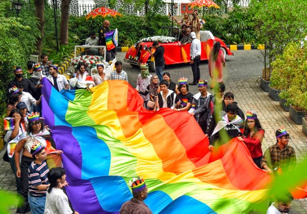 Indien, Pride Parade in Nagpur