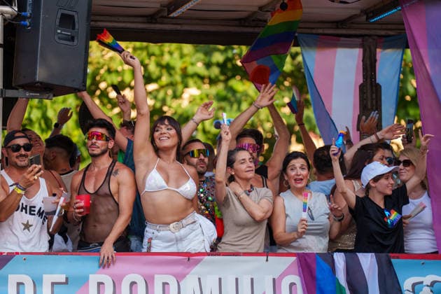 Spanien, Pride Parade in Sevilla