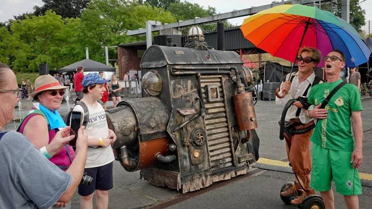 Arts, Extraschicht im Bernepark in Bottrop
