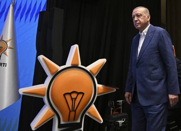 Türkei, Recep Tayyip Erdogan bei AKP Parteitreffen in Sakarya