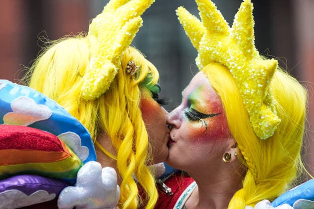 USA, Pride Parade in New York