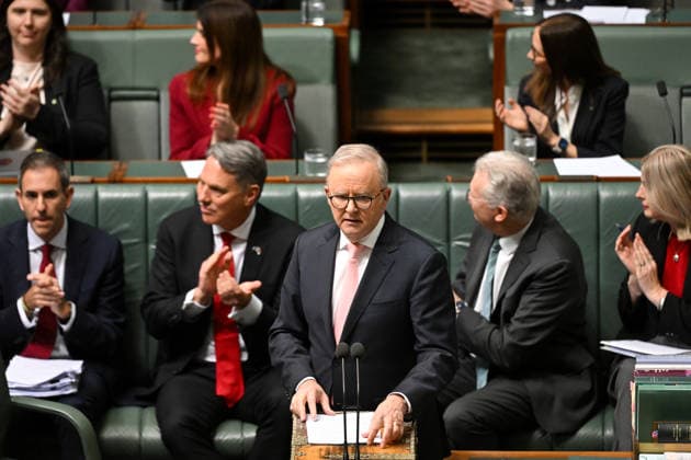 Australien, Debatte im Parlament in Canberra