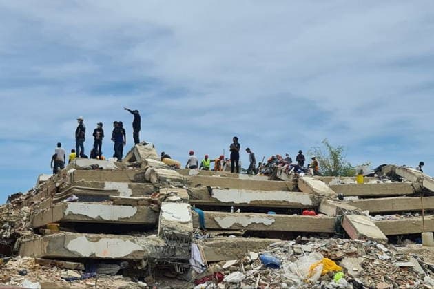 Erdbeben in Venezuela, Bergungsarbeiten in Catia La Mar