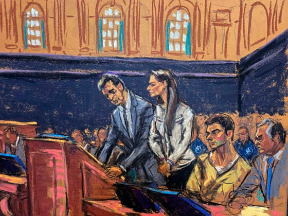 USA, CEO-Mord in Manhattan, Luigi Mangione vor Gericht in New York