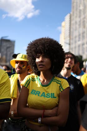 Brasilien, FIFA WM 2026, Brasilien - Japan, Public Viewing in Sao Paulo
