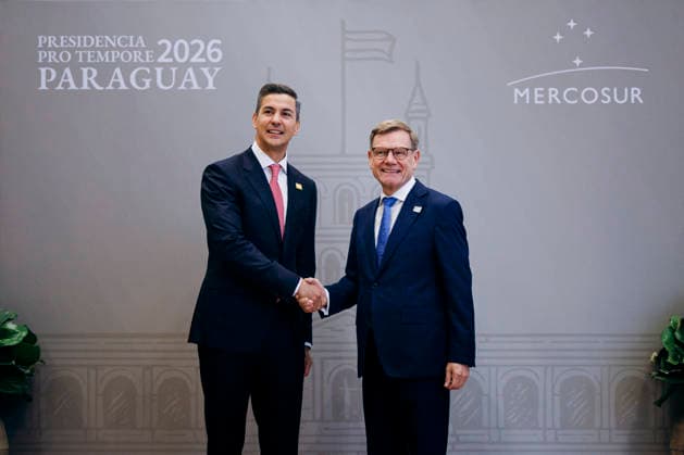 Paraguay, Johann Wadephul bei Mercosur-Gipfel in Asuncion