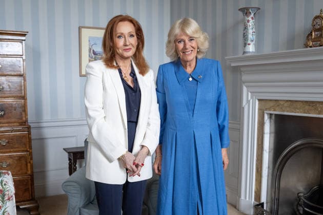 Royals, Königin Camilla trifft JK Rowling während Holyrood Week in Schottland