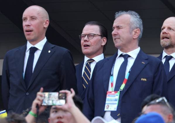 Royals, Prinz Daniel von Schweden bei der FIFA WM