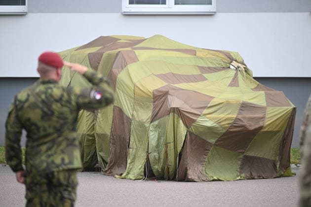 Tschechien, Präsentation der von den USA gespendeten FLYER 72 HD Light Attack Vehicles in Chrudim
