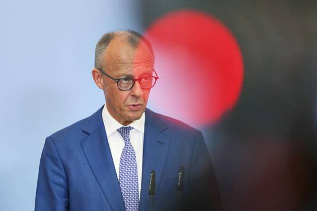 Berlin, Pressekonferenz mit Friedrich Merz nach Kabinettssitzung