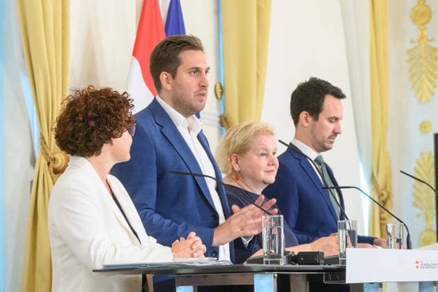 Österreich, Ministerrat im Bundeskanzleramt in Wien