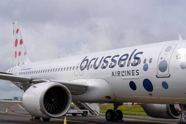 Belgien, Brussels Airlines präsentiert neu erhaltene A320neo