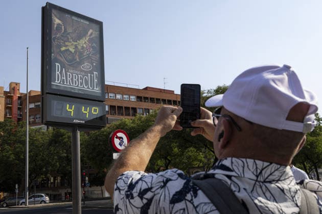 Spanien, Hitze in Sevilla