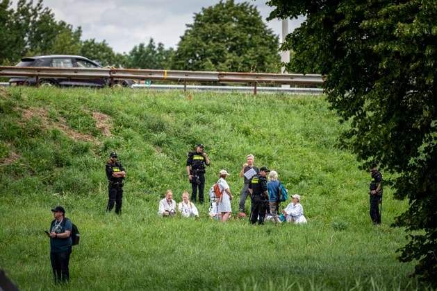 Niederlande, Klimaprotest in Utrecht
