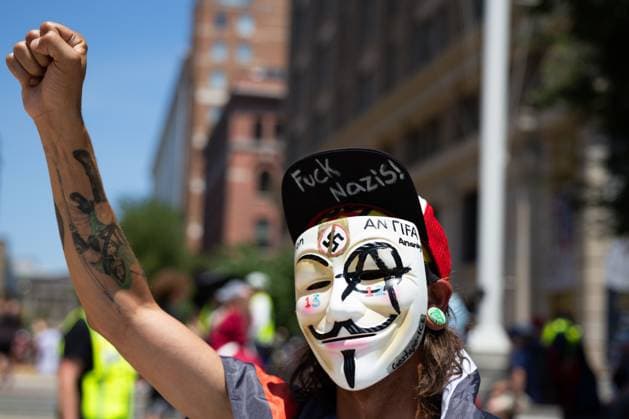 250. Unabhängigkeitstag der USA, March against Trump in Washington DC
