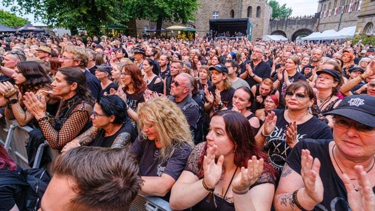 Musik, Castle Rock Festival in Mülheim an der Ruhr