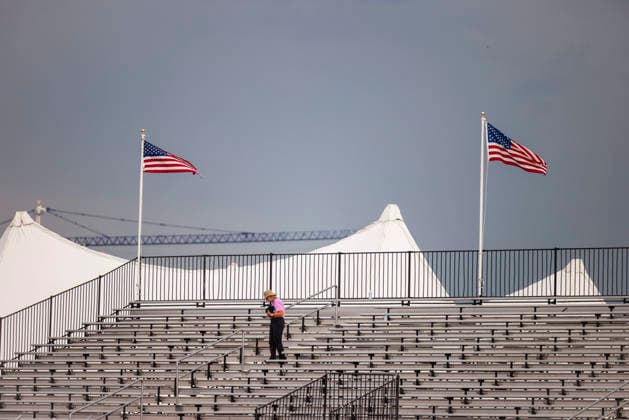 250. Unabhängigkeitstag der USA, Evakuierung aufgrund von Unwetter in Washington DC