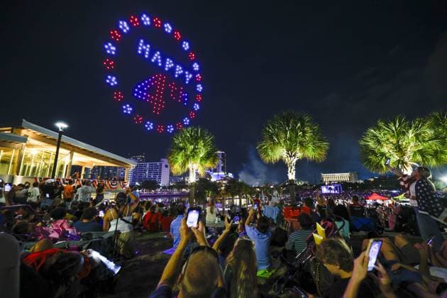 250. Unabhängigkeitstag der USA, Feierlichkeiten in Tampa, Florida