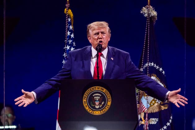 250. Unabhängigkeitstag der USA, Rede von Donald Trump in Washington DC
