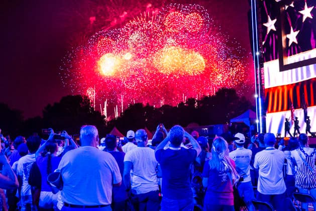 250. Unabhängigkeitstag der USA, Feierlichkeiten in Washington DC